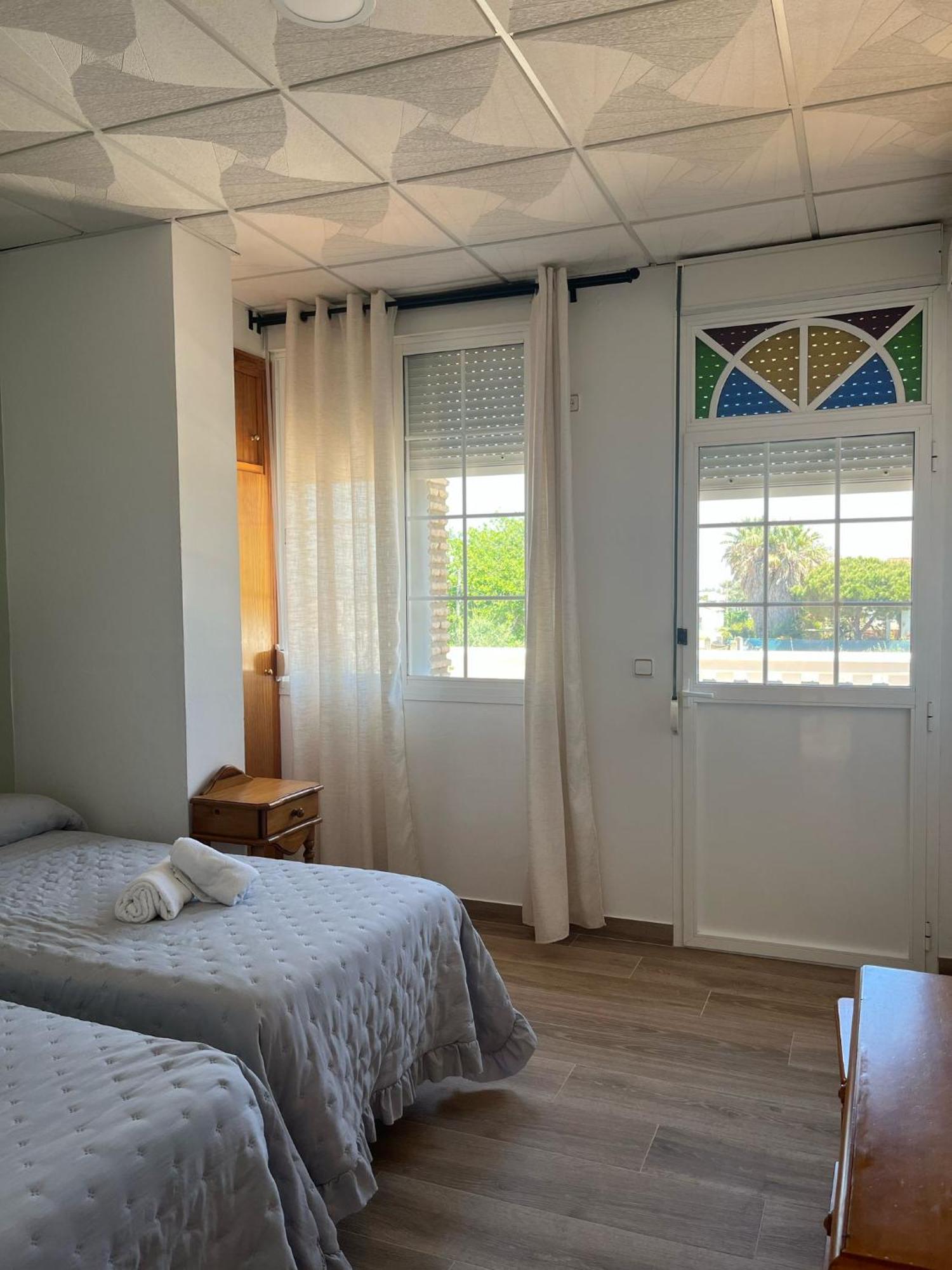 Hostal Quinto Pino Chipiona Dış mekan fotoğraf